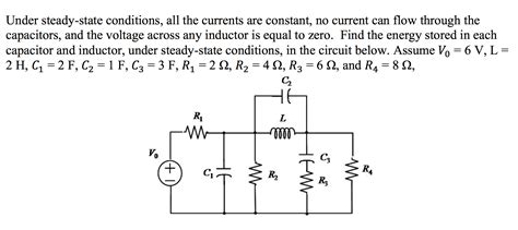 At Steady State Capacitor Acts As