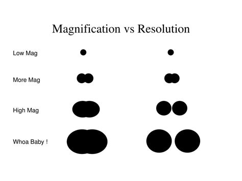 Compare And Contrast Magnification And Resolution