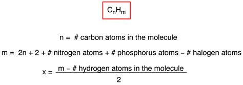 Degree Of Unsaturation Formula With Oxygen