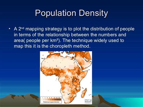 Difference Between Population Density And Population Distribution