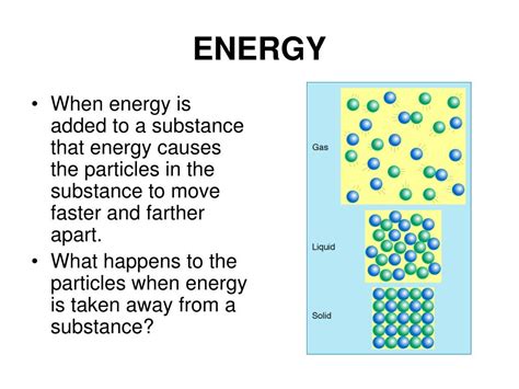 Energy Produced From The Movement Of Particles In A Substance