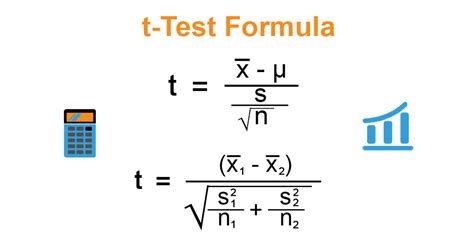 Equation For One Sample T Test