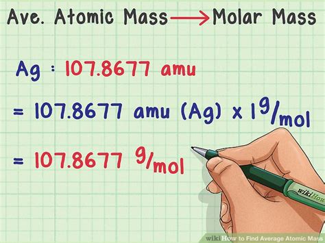 Formula To Find Average Atomic Mass