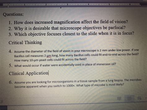 How Does Increased Magnification Affect The Field Of Vision