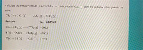 How To Calculate Heat Of Reaction In Kj Mol