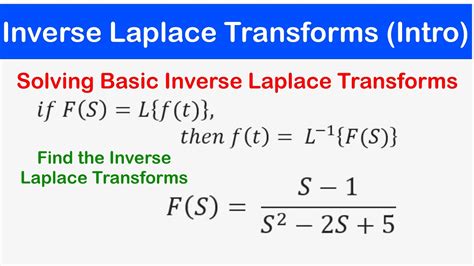 How To Do Inverse Laplace Transforms