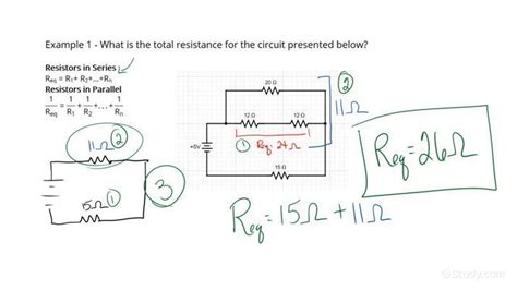 How To Find Resistance Total In A Series Parallel Circuit