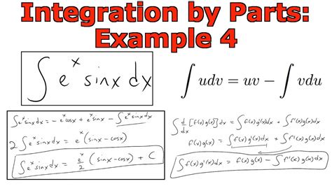 Integration By Parts Examples With Solutions