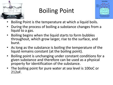 Is Boiling A Physical Or Chemical Property