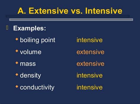 Is Boiling Point Intensive Or Extensive