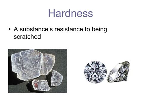 Is Hardness A Chemical Or Physical Property