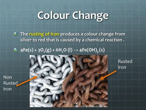 Is Iron Rusting A Physical Or Chemical Property