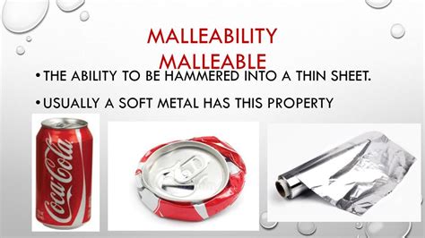 Is Malleability A Chemical Or Physical Property