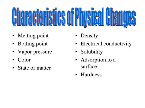 Is Melting Point Physical Or Chemical Property