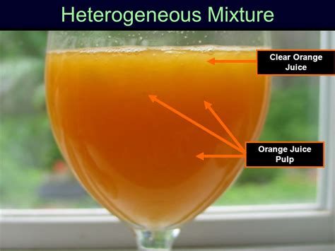 Is Orange Juice A Mixture Or Pure Substance