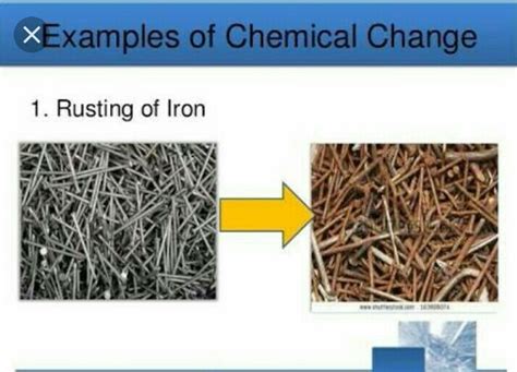 Is Rusting Iron A Chemical Change