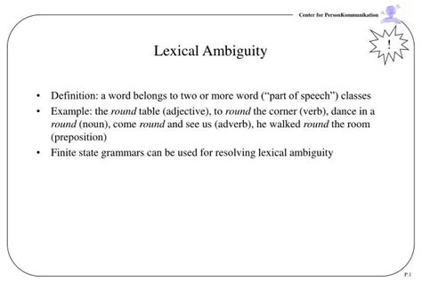 The Home Is Cool Lexical Ambiguity Examples