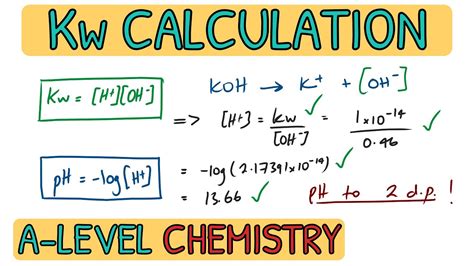 What Is Kw In Chemistry Value