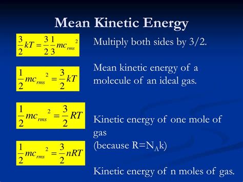 What Is The Measure Of Average Kinetic Energy